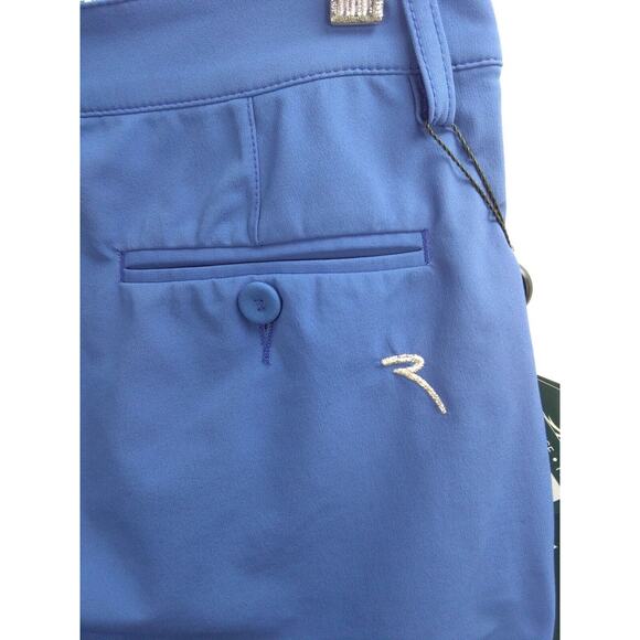 NWT Chervo Chervo-Tex Blue Womens Golf Shorts Size US 2 XS - Picture 3 of 6